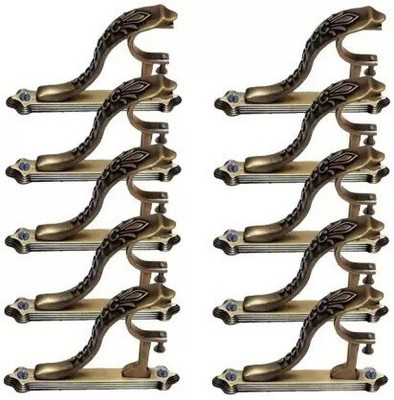 Ebenezer Gold Rod Rail Bracket Metal(Pack of 20)