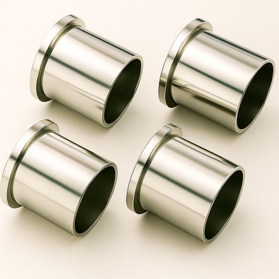 Windowish Silver Rod Rail Bracket Metal(Pack of 4)