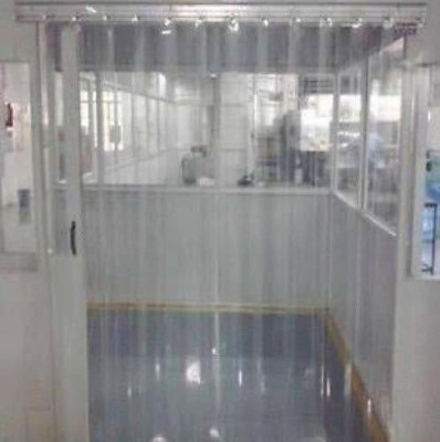 UNFOLD HAPPINESS 214 cm (7 ft) Door PVC Transparent Curtain Single Curtain(Transparent, Solid)