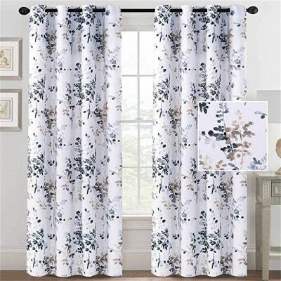 RISKY FAB 214 cm (7 ft) Door Polyester Room Darkening Curtain Single Curtain(Purple, Floral)