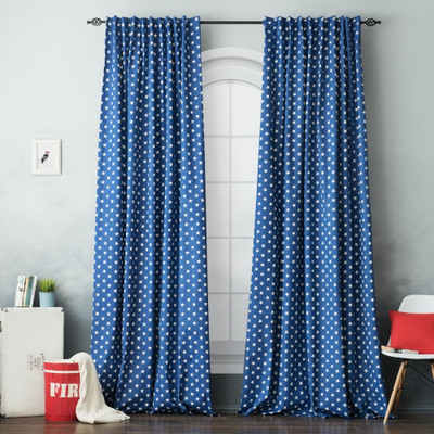 SAI FAB 154 cm (5 ft) Window Polyester Room Darkening Curtain Single Curtain(White, Floral)