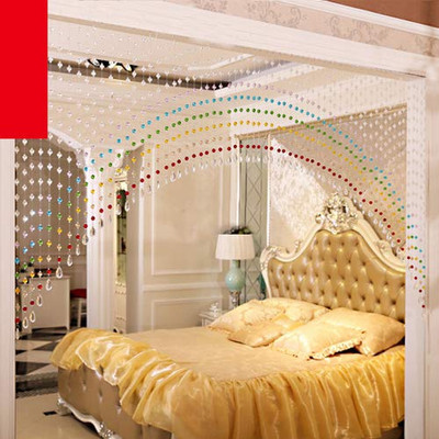 7Rock 90 cm (3 ft) PVC Transparent Window Curtain Single Curtain(Solid, Yellow)