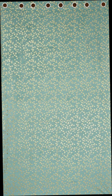 livingcreation 274 cm (9 ft) Long Door Velvet Room Darkening Curtain (Pack Of 2)(AQUA, Printed)