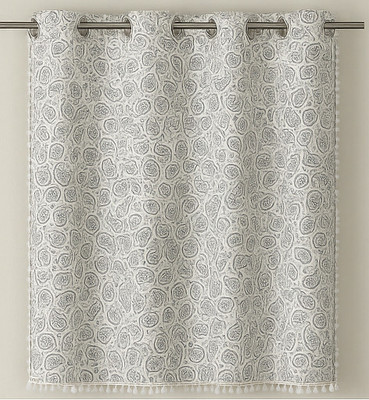 FRIEND HUB 270 cm (9 ft) Long Door Cotton Blackout Curtain Single Curtain(MEERUT:COTCURTAIN:7:9.1SUIT, Printed)