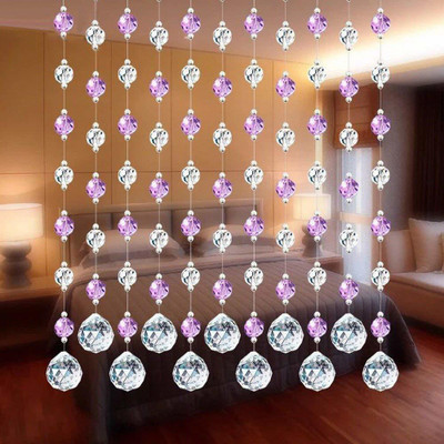 LightWave 90 cm (3 ft) Polyester Semi Transparent Window Curtain (Pack Of 10)(Solid, Purple)