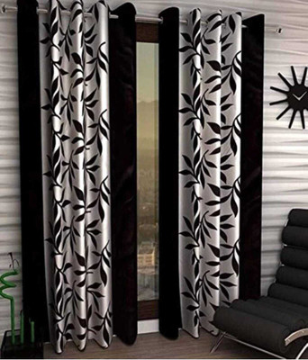 213 cm (7ft) Door Curtain(BROWN)