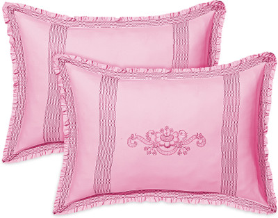 KUBER INDUSTRIES Cotton Pillows Cover(Pack of 2, 54 cm*76 cm, Pink)