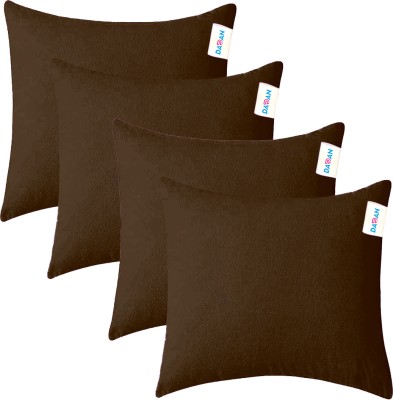 DARAN Blended Cushions Cover(Pack of 4, 30.48 cm*30.48 cm, Brown)