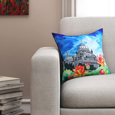 SEJ BY NISHA GUPTA Polyester Cushions Cover(40 cm*40 cm, Multicolor)