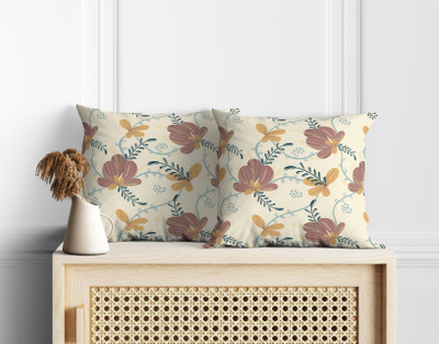 ASTITVA Cotton Cushions Cover(50 cm*50 cm, Pack of 2, Multicolor)