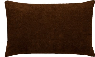 Mattress Protector Plain Pillows Cover(46 cm*72 cm, Brown)