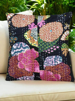 yashree Cotton Cushions & Pillows Cover(40 cm*40 cm, Multicolor)