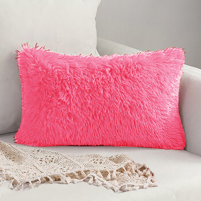 PICKKART Microfibre Solid Sleeping Pillow Pack of 1(Pink)