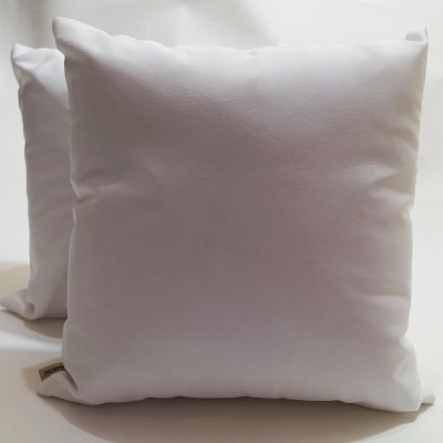 Sugarchic Plain Cushions Cover(Pack of 2, 40 cm*40 cm, White)