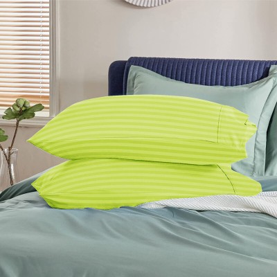 BSB HOME Printed Pillows Cover(Pack of 4, 76 cm*50 cm, Green)