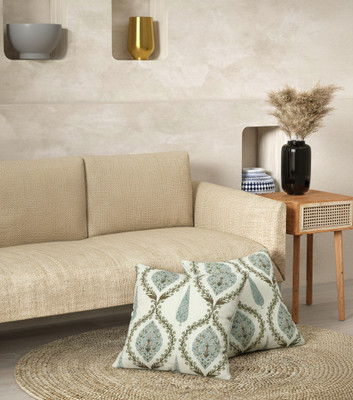 EasyGoods Cotton Cushions & Pillows Cover(41 cm*41 cm, Pack of 2, Multicolor)