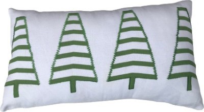 RohanInc Embroidered Cushions Cover(Pack of 2, 30 cm*51 cm, Green)