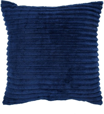 24x7 Home Store Plain Cushions Cover(Pack of 5, 40 cm*40 cm, Blue)