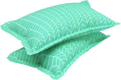 Flipkart SmartBuy Microfiber Pillows Cover(50 cm*76 cm, Pack of 2, Light Green)