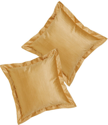 THE CONVERSION Blended Cushions Cover(Pack of 5, 40 cm*40 cm, Gold)
