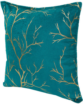 THE CONVERSION Velvet Cushions Cover(Pack of 5, 40 cm*40 cm, Light Blue)