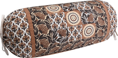 VHC Cotton Bolsters Cover(38 cm*71 cm, Pack of 2, Beige)