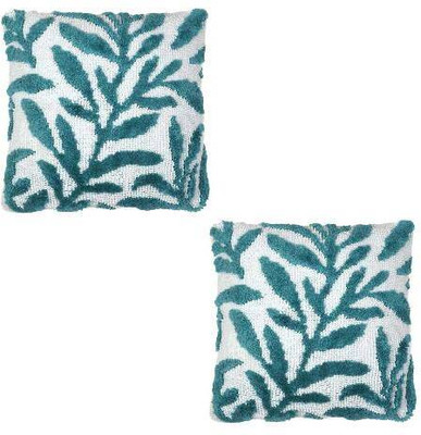 Nipun International Polyester Cushions Cover(40.64 cm*40.64 cm, Pack of 2, Blue)
