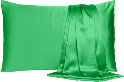 Oussum Satin Pillows Cover(45.72 cm*68.5 cm, Green)