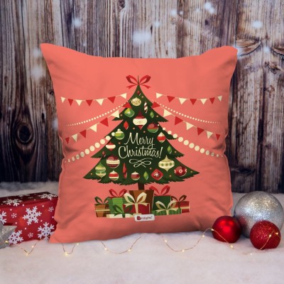 Indigifts Polycotton Cushions & Pillows Cover(Pack of 5, 30 cm*30 cm, Red)