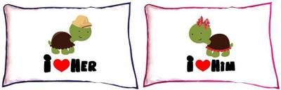 TheYaYaCafe Velvet Pillows Cover(44 cm*69 cm, Pack of 2, White)