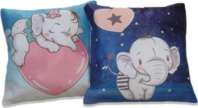 Noor Satin Cushions & Pillows Cover(Pack of 5, 30 cm*30 cm, Multicolor)
