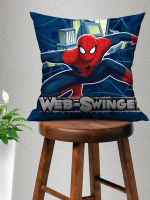 MARVEL Polyester Cushions Cover(40 cm*40 cm, Blue)
