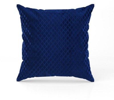 PEHNAVABYJC Geometric Cushions & Pillows Cover(Pack of 4, 40 cm*40 cm, Blue)