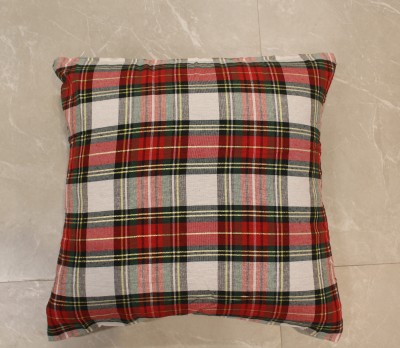 Dolce Casa Checkered Cushions Cover(45 cm*45 cm, Multicolor)