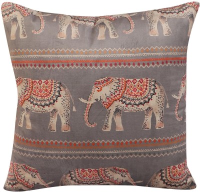 DecoGhar Velvet Cushions & Pillows Cover(40 cm*40 cm, Grey)