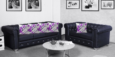 Hims Polyester Cushions & Pillows Cover(30 cm*30 cm, Pack of 5, Purple)