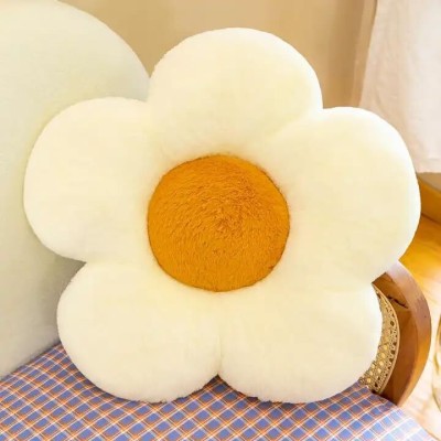 AVS Plain Cushions & Pillows Cover(5 cm*35 cm, Cream)