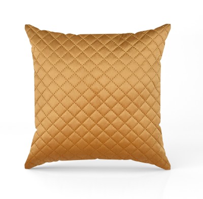 Bigger Fish Self Design Cushions Cover(Pack of 5, 40 cm*40 cm, Gold)