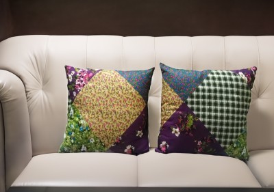 Best Price Abstract Cushions Cover(Pack of 2, 40 cm*40 cm, Multicolor)