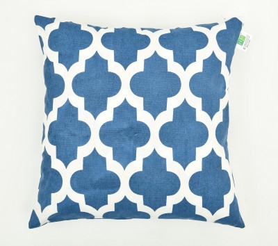 HOMEMONDE Cotton Cushions Cover(60 cm*60 cm, Blue)