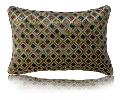 DECOLOGY Velvet Cushions Cover(Pack of 2, 30 cm*45 cm, Gold)