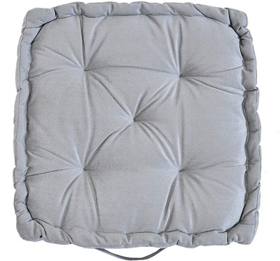 MY HOME Velvet Cushions Cover(40 cm*40 cm, Grey)