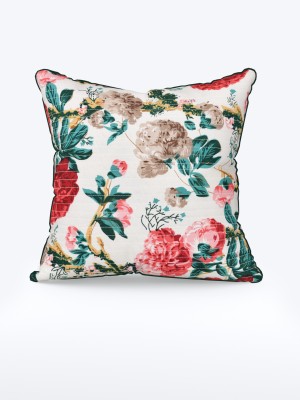 DIGITRENDZZ Floral Cushions Cover(Pack of 3, 40 cm*40 cm, Maroon)