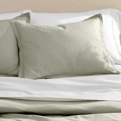 SleepyCat Cotton Pillows Cover(45.72 cm*71.12 cm, Pack of 2, Green)