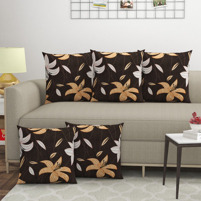 FABMARTS Cotton Cushions & Pillows Cover(Pack of 5, 16 cm*16 cm, Multicolor)