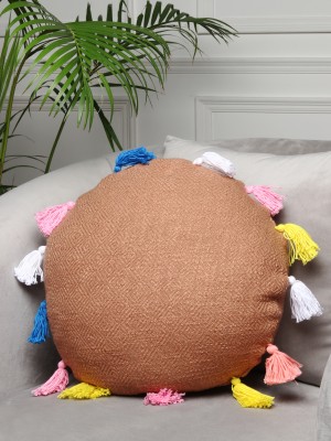 NUEVOSGHAR Plain Cushions Cover(40 cm*40 cm, Brown)