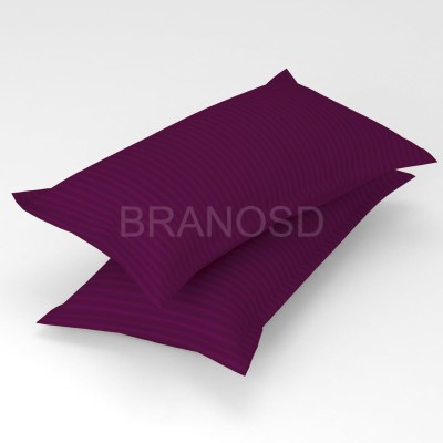 BRANOSD Satin Pillows Cover(Pack of 2, 43.18 cm*68.58 cm, Pink)