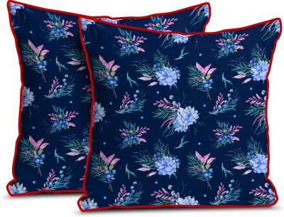 kioni Floral Cushions Cover(Pack of 2, 60 cm*60 cm, Multicolor)