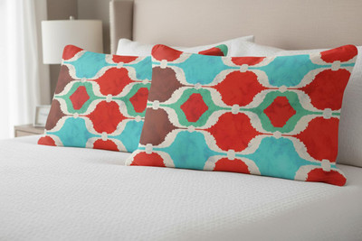 NK Textiles Cotton Pillows Cover(69 cm*45 cm, Pack of 2, Multicolor)