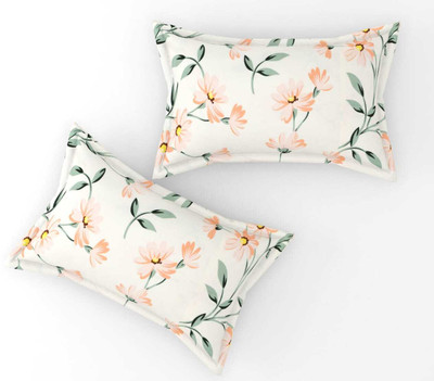 ZCI Cotton Pillows Cover(43 cm*68 cm, Pack of 2, Multicolor)